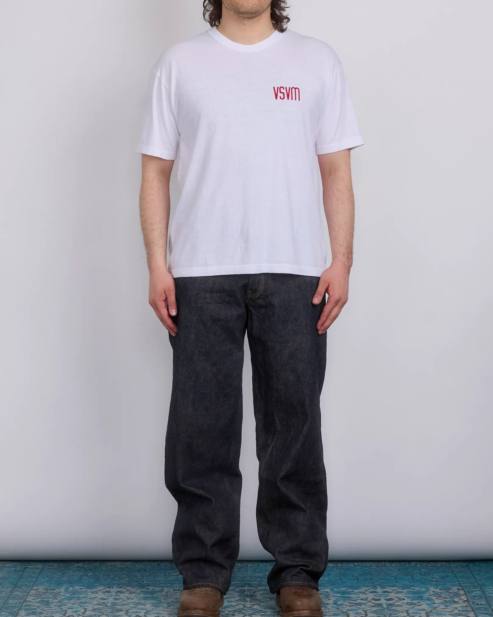 Outlet visvim Jumbo T-Shirt Official White