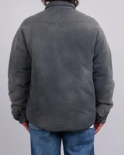 Online visvim Kerchief Era Down Jacket Crash Black