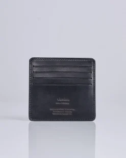 Best visvim Leather Card Case Black