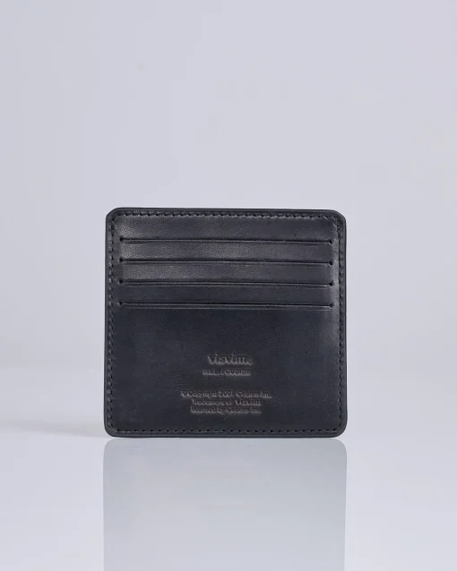 Best visvim Leather Card Case Black