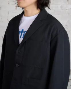 New visvim Railwood Blazer Jacket Black