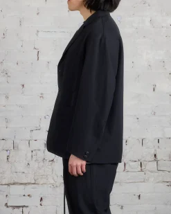 New visvim Railwood Blazer Jacket Black