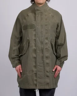 Online visvim Six-Five Parka 3L DMGD Olive