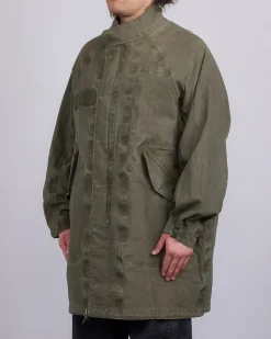 Online visvim Six-Five Parka 3L DMGD Olive