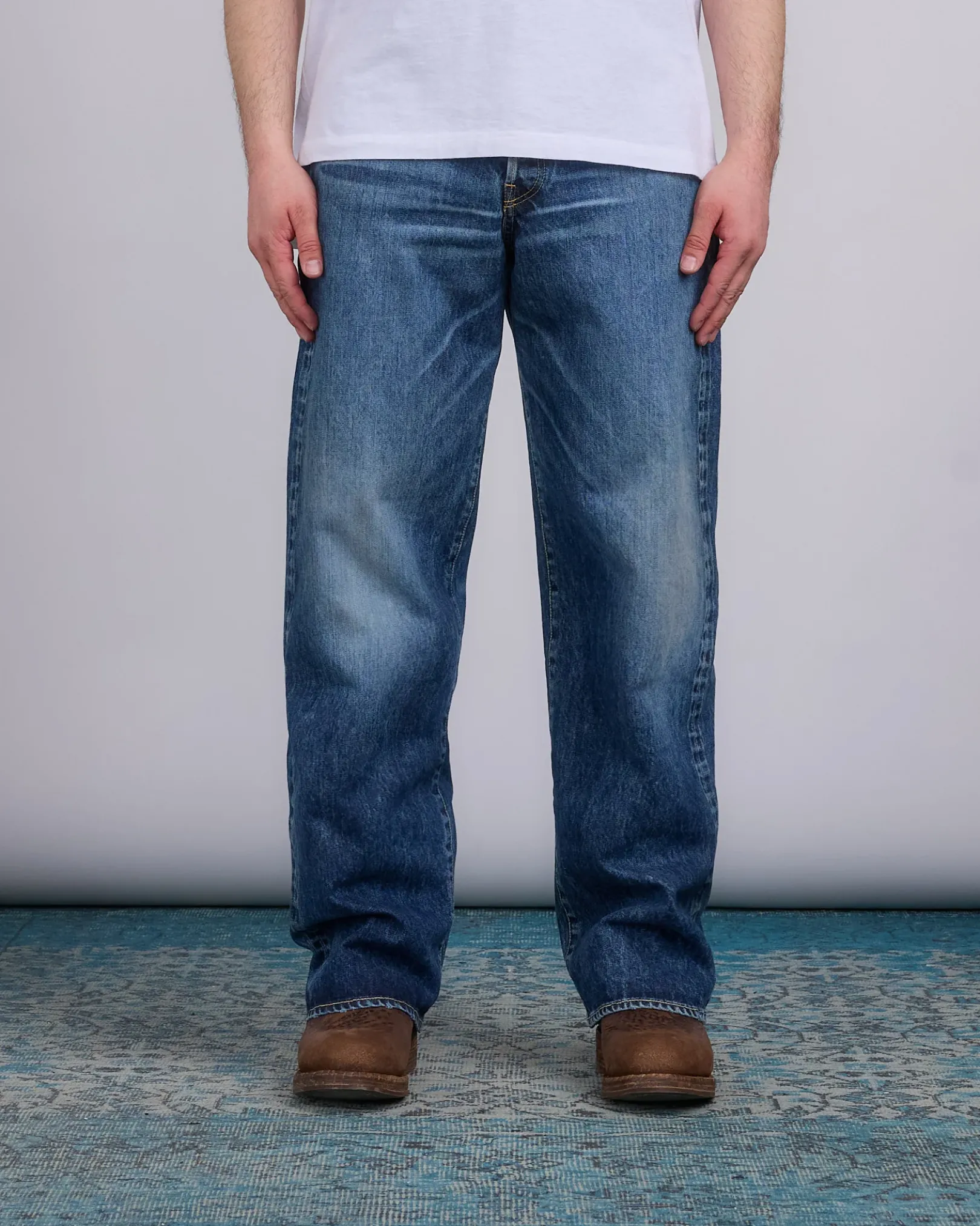 Online visvim Social Sculpture 01 Ex Wide Jean Damaged 42