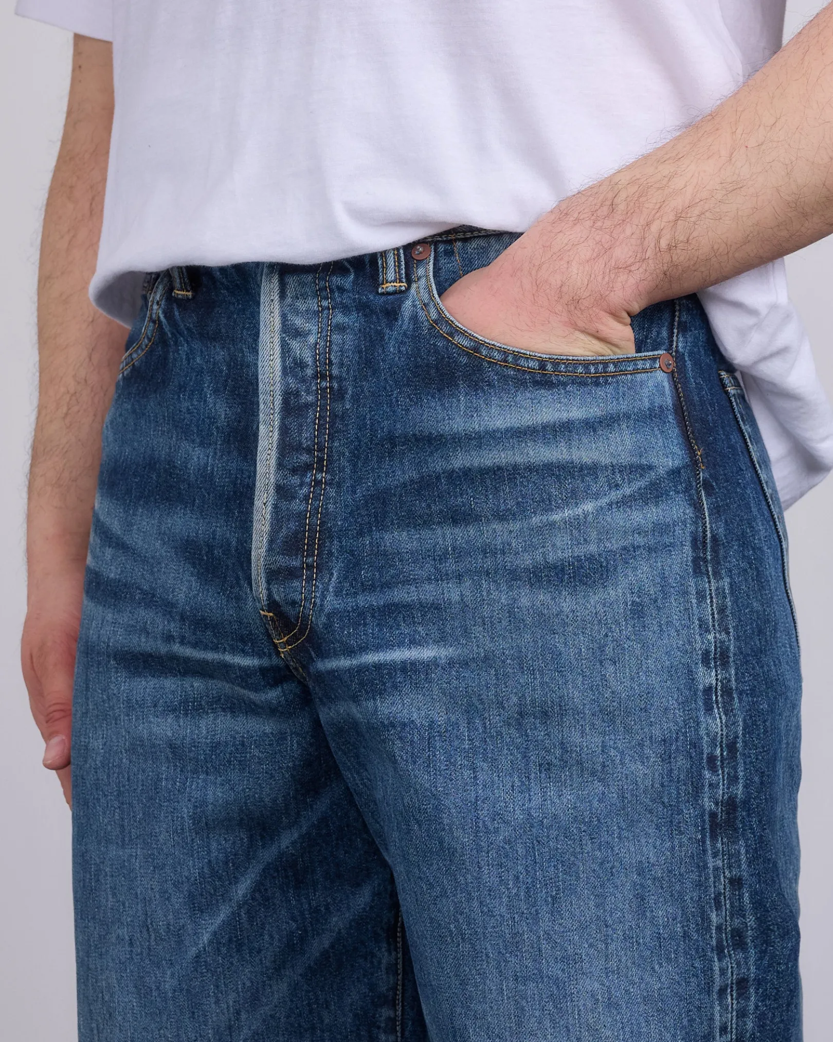 Online visvim Social Sculpture 01 Ex Wide Jean Damaged 42