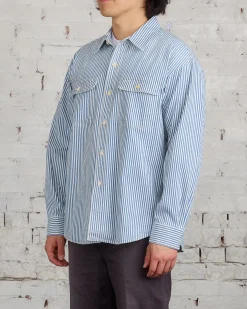 Discount visvim Social Sculpture Langer Shirt Hickory DMGD