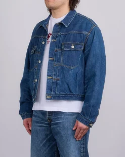 Online visvim Social Sculpture 101x Jacket DMGD (Check) Beige